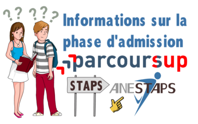 Phase d’admission Parcoursup !