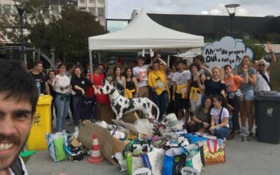 553 kg de déchets ramassés par les étudiants en STAPS !