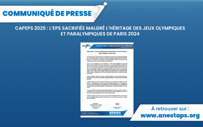 CAPEPS 2025 : L’EPS SACRIFIÉE MALGRÉ L’HÉRITAGE DES JEUX OLYMPIQUES ET PARALYMPIQUES DE PARIS 2024